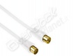 Hama cavo antenna m-f bianco pro 1,5mt. 