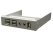 I/O port module 3.5" Silver I/O port module 3.5" Silver