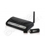 Kraun kit router adsl2/2+ wi-fi + usb wi-fi 