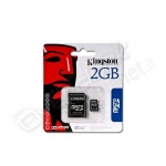 Memory card micro sd kingston 2 gb (no adatt) 