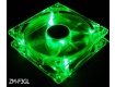 120mm FAN GREEN LED 