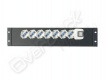 Multipresa per rack 19" 7 prese sezionatore Multipresa per rack 19" 7 prese sezionatore