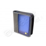 Porta cd case logic per 24 cd blu 