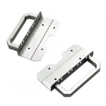 Rack mounting kit for SilverStone cases - Silver 