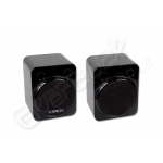 Rainbow speakers 2.0 kraun black 