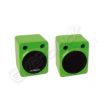 Rainbow speakers 2.0 kraun green 