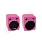 Rainbow speakers 2.0 kraun pink 