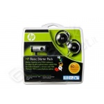 Starter pack stereo cuffie+webcam hp *basic* 