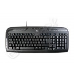 Tastiera logitech media nera 