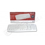 Tastiera microsoft wired keyboard 500 bianca 