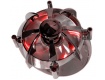 Ufo fan 80x80 con Led Rosso Ufo fan 80x80 con Led Rosso