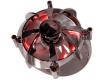 Ufo fan 80x80 con Led Rosso 