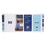 HP - Cartuccia inkjet C4954A CIANO CHIARO N.81 