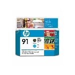 HP - Cartuccia inkjet C9460A NERO OPACO E CIANO N.91 