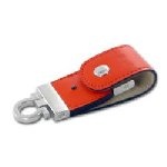 Nilox - Chiavetta USB PEN DRIVE CUOIO 4GB ORANGE PASS 