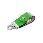 Nilox - Chiavetta USB PEN DRIVE CUOIO 4GB VERDE PASSWO 