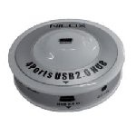 Nilox - Hub HUB CASCADING 3 USB2   2 MINIUSB 