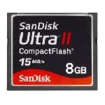 SanDisk - Memoria compact flash SDCFH-008G-E11 