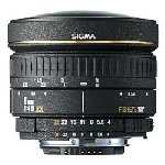 Sigma - Obiettivo 8mm F3.5 Fisheye EX DG Attacco Niko 