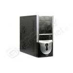 Case middle atx alim. 350w black/silver 