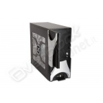 Case xion silver/black con pan. trasparente 