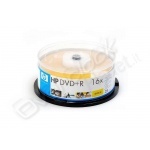 Dvd+r hp 16x cake 25 pz 
