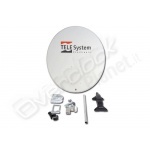 Parabola telesystem bianca te80 cm 
