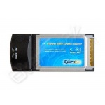 Pcmcia wi-fi sparklan mimo pre-n 108 mbps 
