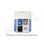 Cartuccia hp nero c6656ae n.56(19ml) 