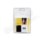 Cartuccia hp nero c6615de n15(25ml)blister 