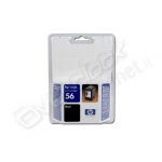 Cartuccia hp nero c6656ae n56(19ml)blister 