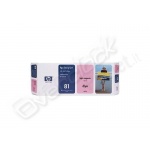 Cartuccia inchiostro dye hp 81 magenta chiaro 