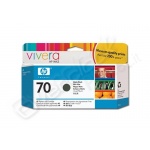 Cartuccia inchiostro vivera hp 70 nero opaco 