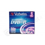 Dvd-r verbatim 16x jc 5 pz 
