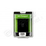 Hdd esterno wd passport 2.5" 320gb 