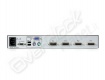 Hp 1x4 usb/ps2 kvm cnsl switch 