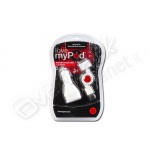 Ipod usb retractable cable + car adapter 