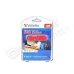 Memory pen verbatim usb 2.0 1 gb red 