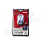 Mouse microsoft w/less notebook optical blu 
