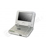 Mustek lettore dvd/divx portatile mp72d 