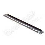 Pannello porta patch 16 pos. 19" boxed 