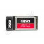 Pcmcia kraun usb 2.0 4 porte 