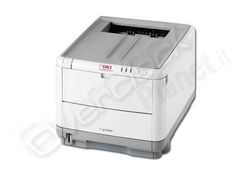 Stamp. oki laser color c3450n 