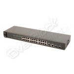 Switch zyxel 24p 10/100 + 4p giga managed 