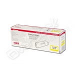 Toner oki giallo per serie c3200 43034805 