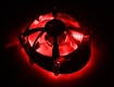 Ufo fan 80x80 con Led Rosso 