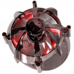 Ufo fan 80x80 con Led Rosso 