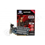 Vga sapphire ati pci-e hd3450 256/1gb hm ddr2 